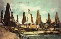 Баку. Нефтяная промышленность в почтовых открытках до 1917 года