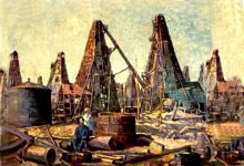 Баку. Нефтяная промышленность в почтовых открытках до 1917 года