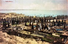 Баку. Нефтяная промышленность в почтовых открытках до 1917 года