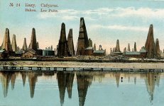 Баку. Нефтяная промышленность в почтовых открытках до 1917 года