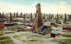 Баку. Нефтяная промышленность в почтовых открытках до 1917 года