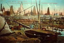Баку. Нефтяная промышленность в почтовых открытках до 1917 года