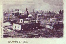 Баку. Нефтяная промышленность в почтовых открытках до 1917 года