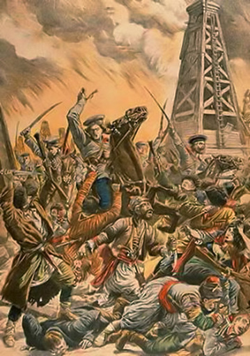 Баку. Нефтяная промышленность в почтовых открытках до 1917 года