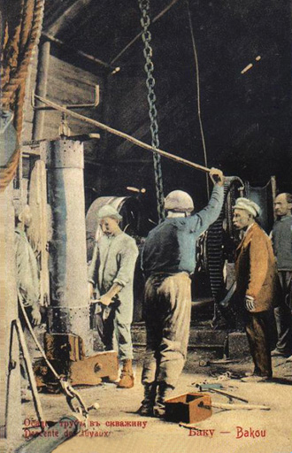 Баку. Нефтяная промышленность в почтовых открытках до 1917 года