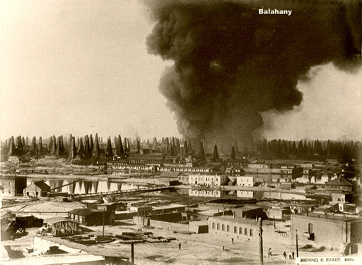 Баку. Нефтяная промышленность в почтовых открытках до 1917 года