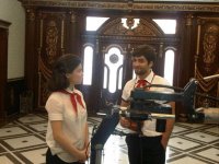 Севда Яхъяева и Замиг Гусейнов предстали в образе героев-пионеров из фильма "Волшебный халат" (фото)