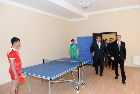 Президент Азербайджана принял участие в открытии Олимпийского спорткомплекса в Астаре (ФОТО)