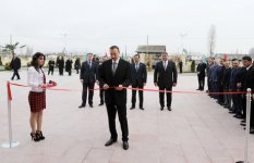Президент Азербайджана принял участие в открытии Олимпийского спорткомплекса в Астаре (ФОТО)