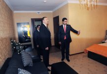 Президент Азербайджана ознакомился с ходом строительства ряда объектов в Сальяне (ФОТО)