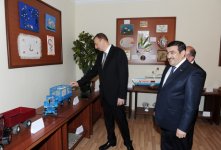 Президент Азербайджана принял участие в открытии Центра детского творчества в Сальяне (ФОТО)