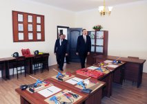 Президент Азербайджана принял участие в открытии Центра детского творчества в Сальяне (ФОТО)
