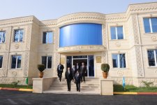 Президент Азербайджана принял участие в открытии Центра детского творчества в Сальяне (ФОТО)