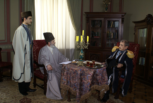 Новые фотокадры исторического фильма о Мирзе Фатали Ахундове (фотосессия)