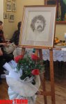 Никас Сафронов подарил Азербайджану портрет Вагифа Мустафазаде (фотосессия)