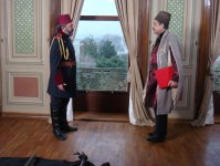 Новые фотокадры исторического фильма о Мирзе Фатали Ахундове (фотосессия)