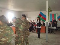 Народная артистка Азербайджана Назпери Досталиева выступила с праздничными концертами перед солдатами (фото)