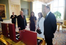 В Праге состоялась церемония официальной встречи Президента Ильхама Алиева (ФОТО)