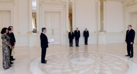Президент Азербайджана принял верительные грамоты  посла Бразилии