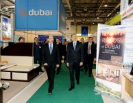 Президент Азербайджана ознакомился с международной выставкой туризма и путешествий в Баку (ФОТО)