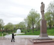 Президент Азербайджана прибыл в Товузский район (ФОТО)
