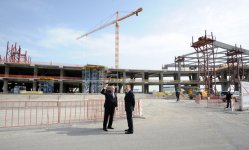 Президент Азербайджана принял участие в церемонии сдачи в эксплуатацию новой взлетно-посадочной полосы в аэропорту Гейдар Алиев (ФОТО)