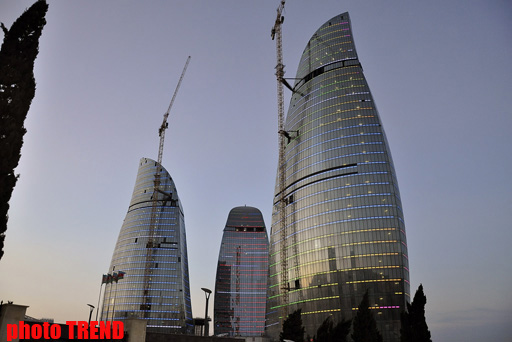 "Пламенные Башни" Баку (фотосессия)