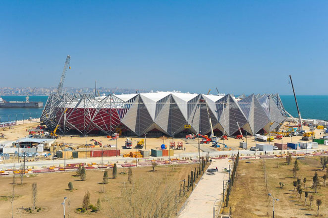 Подрядчик: Baku Crystal Hall - грандиозный проект, выполненный в сжатые сроки (ФОТО)