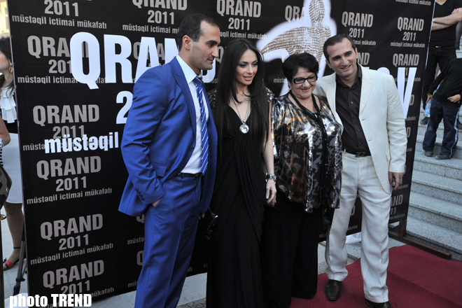 В Баку состоялась церемония награждения "Grand" - звезды на красной дорожке (фотосессия)