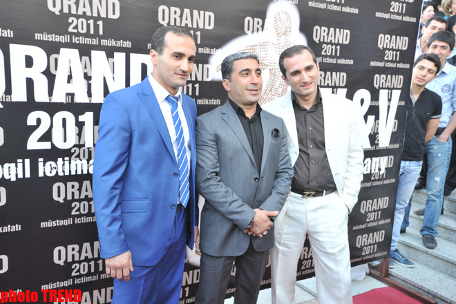 В Баку состоялась церемония награждения "Grand" - звезды на красной дорожке (фотосессия)