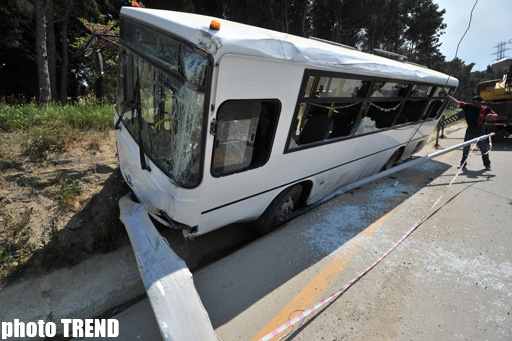 Road Police releases official information with regard to accident in Baku (version 3) (PHOTOS)