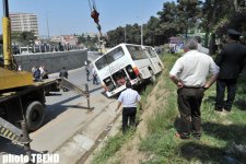 Road Police releases official information with regard to accident in Baku (version 3) (PHOTOS)