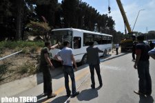 Road Police releases official information with regard to accident in Baku (version 3) (PHOTOS)