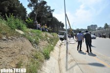 Road Police releases official information with regard to accident in Baku (version 3) (PHOTOS)