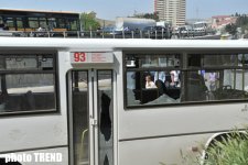 Road Police releases official information with regard to accident in Baku (version 3) (PHOTOS)