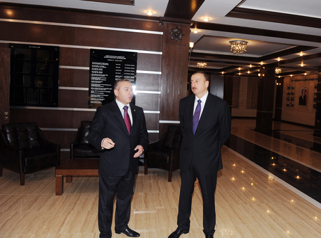Azerbaijani President opens new headquarters of Nasimi district executive authorities (PHOTO)