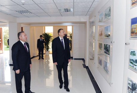 Azerbaijani President opens new headquarters of Nasimi district executive authorities (PHOTO)