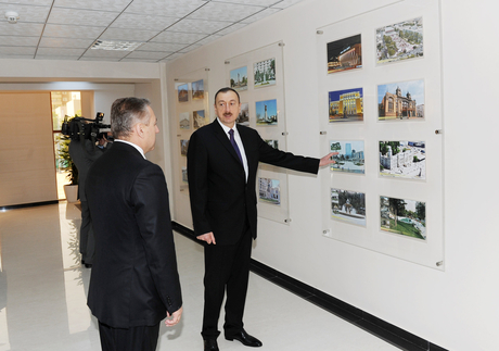 Azerbaijani President opens new headquarters of Nasimi district executive authorities (PHOTO)