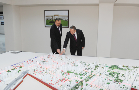 Azerbaijani President opens new headquarters of Nasimi district executive authorities (PHOTO)