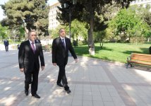 Azerbaijani President opens new headquarters of Nasimi district executive authorities (PHOTO)