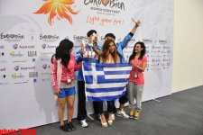 The representative of Greece at "Eurovision" celebrated her birthday in Baku (PHOTO)