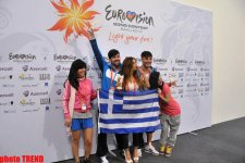 The representative of Greece at "Eurovision" celebrated her birthday in Baku (PHOTO)