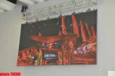 Первые кадры из пресс-центра "Baku Crystal Hall", где журналисты готовятся к конкурсу (фотосессия)