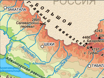 Землетрясение силой в пять баллов произошло в Шекинском районе