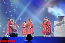 "Бурановские бабушки" провели репетицию в Баку перед "Евровидением-2012" (ФОТО)