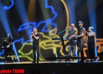Группа "Compact Disco" на сцене "Baku Crystal Hall" (фотосессия)