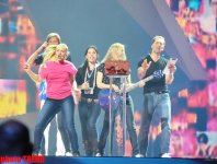 Eurovision-2012 San Marino participant sings song in Baku (PHOTO)