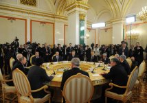 Azerbaijani President attends informal summit of CIS Heads of State (PHOTO)