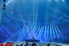 Фаворит "Евровидения 2012" на сцене "Baku Crystal Hall" (фотосессия)