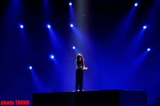 Фаворит "Евровидения 2012" на сцене "Baku Crystal Hall" (фотосессия)